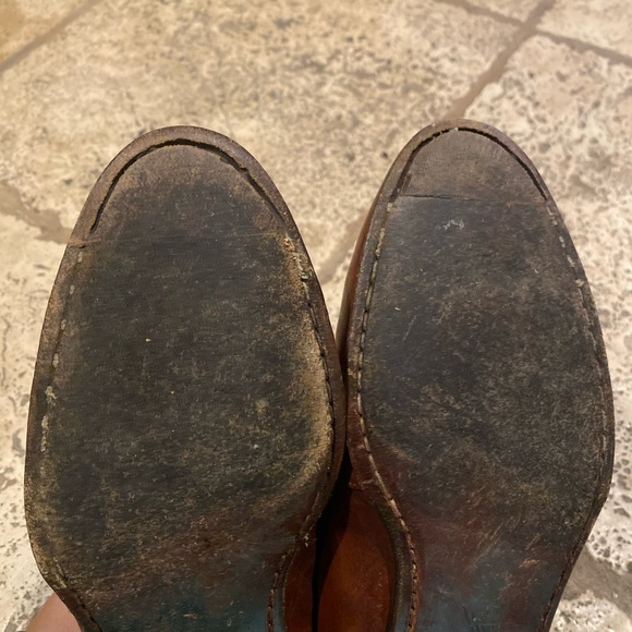 RALPH LAUREN Collection Made in Italy Brown Leather Flats Mens 10 main image 8